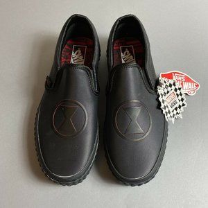 Vans x Marvel Classic Slip-On Black Widow Sneakers